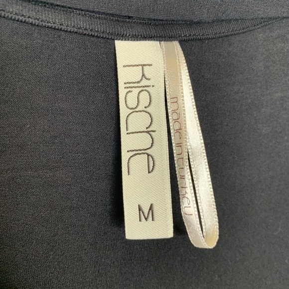 Kische Black peplum cover up sweater - Picture 3 of 5